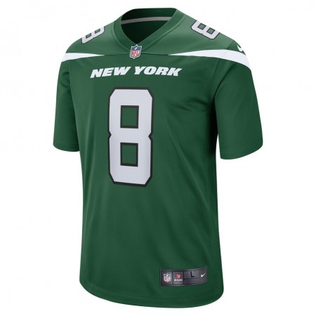 New York Jets Tröjor Elijah Moore 8 Nike Grön 2021 NFL Draft - Herr